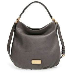 Marc by Marc Jacobs Pebbled Gray Hobo Bag - Used